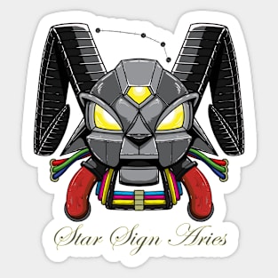 Star Sign Aries Sticker